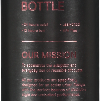 Butelka termiczna Chilly's Bottles Chrome Rose Gold 500 ml - 2