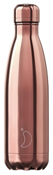 Butelka termiczna Chilly's Bottles Chrome Rose Gold 500 ml