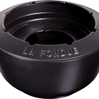 Zestaw do fondue Staub - 20 cm, Czarny - 4