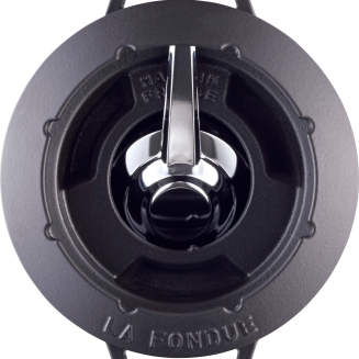 Zestaw do fondue Staub - 20 cm, Czarny - 6