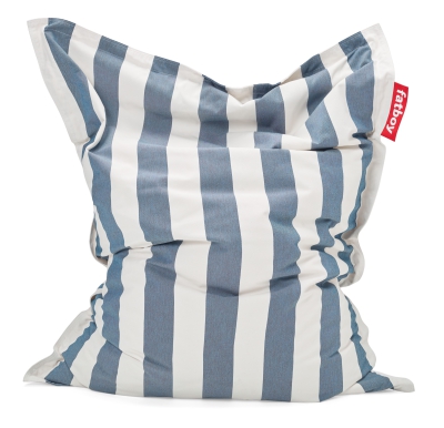  Fatboy The Original Outdoor Stripe Ocean Blue pouffe 180x140 cm