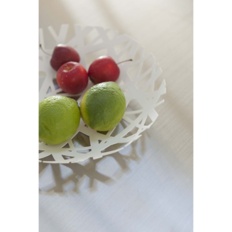 Patera na owoce Yamazaki Tower biała - 5