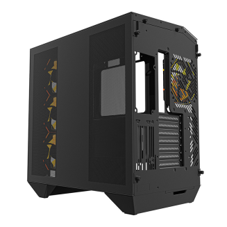 Obudowa komputerowa DARKFLASH DY470 + 4 wentylatory (czarna) - 8