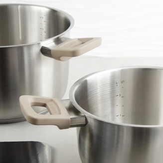Zestaw garnków BergHOFF Bolt Oyster 6 częściowy - 4