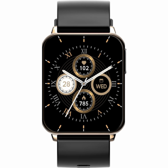 Smartwatch Gravity Różowe Złoto Czarny 2 Paski GT17-5 - 7
