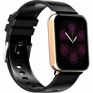 Smartwatch Gravity Różowe Złoto Czarny 2 Paski GT17-5 - 9