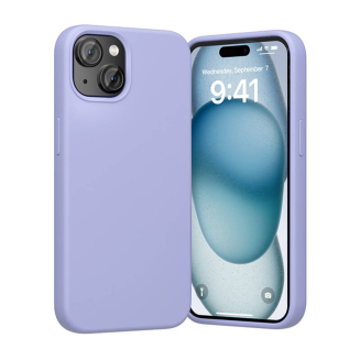  VENTION KUFV0-20 Silicone Case for iPhone 15 Plus (Purple) - 2