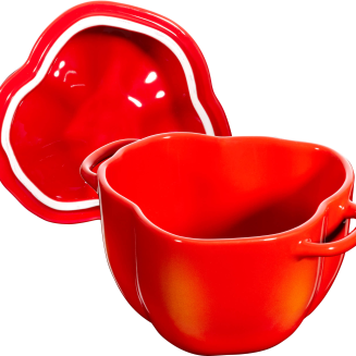 Mini Cocotte okrągły papryka Staub - Czerwony, 470 ml - 4