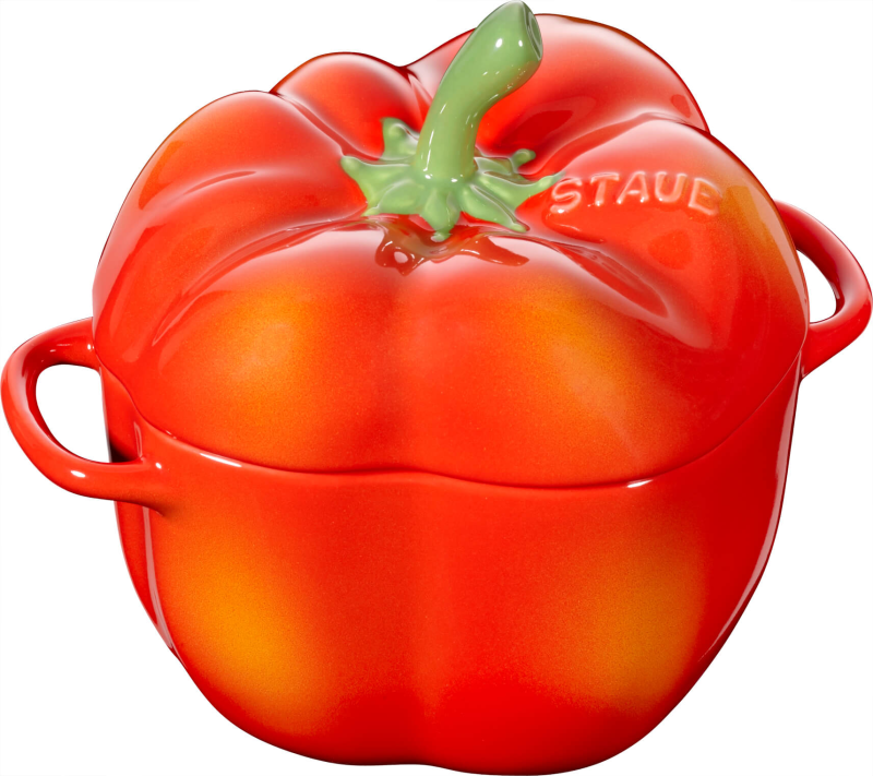  Mini Cocotte round Staub pepper - Red, 470 ml