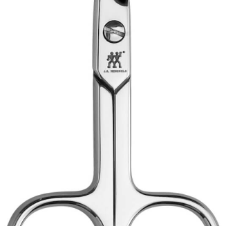 Zestaw do manicure Zwilling Classic Inox czerwone skórzane etui 5 elementów - 4