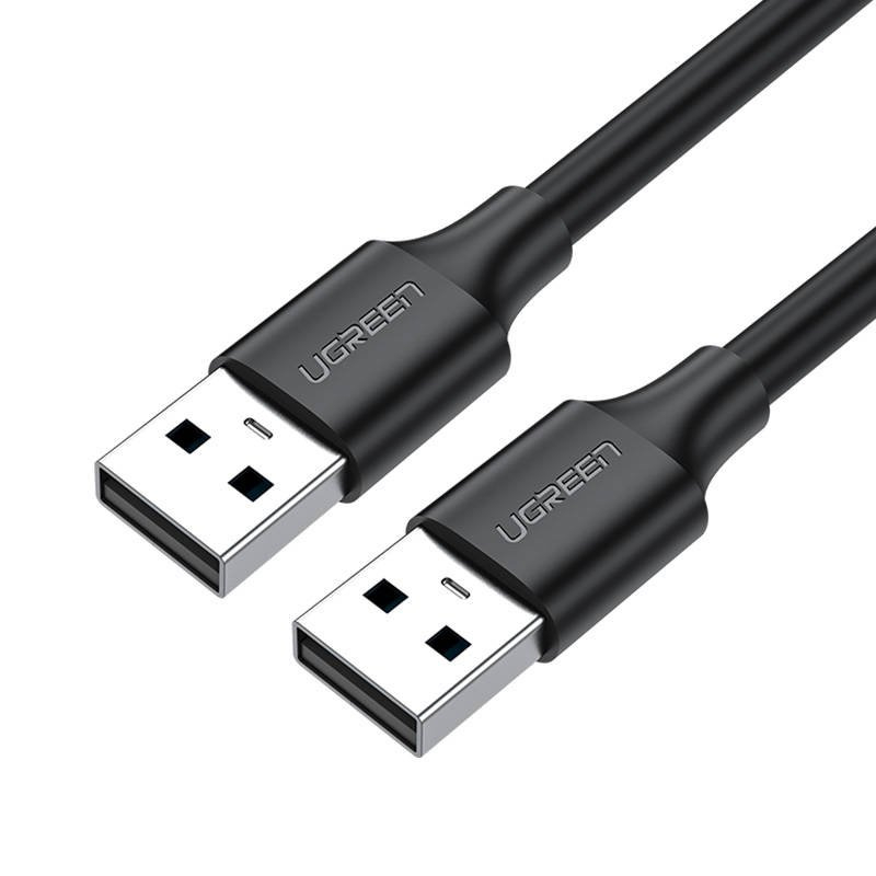 Kabel UGREEN US102 USB-A-USB-A 2m (czarny)