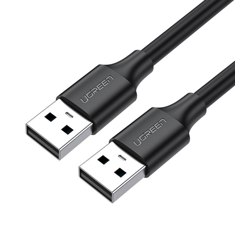  UGREEN US102 USB-A-USB-A Cable 2m (Black)