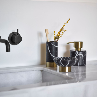  Aquanova Nero Black soap dish - 4