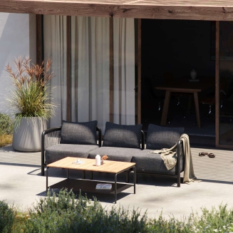 Sofa ogrodowa SACKit Kirra Lounge Sofa 3 Seater Noir - 10