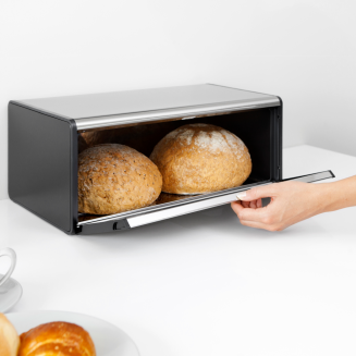 Chlebak Brabantia Fall Front Matt Steel Fingerprint Proof - 3