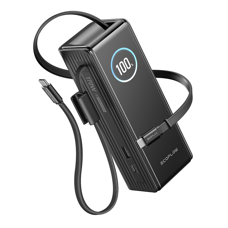  Powerbank ECOFLOW RAPID 25000mAh 170W built-in cables 100W