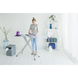 Brabantia Bubbles ironing board with a steam generator stand 124x38 cm - 4