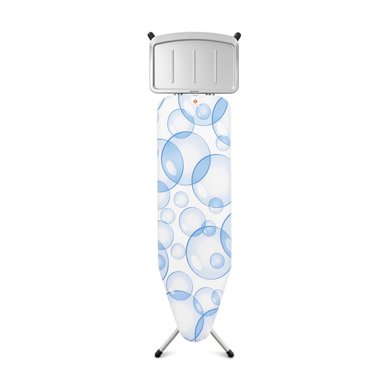 Brabantia Bubbles ironing board with a steam generator stand 124x38 cm