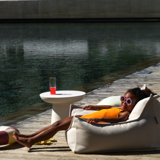 Pufa dziecięca Wigiwama Beanbag Chair OUTDOOR Terra - 8