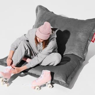  Fatboy Original Slim Velvet Taupe pouffe 155x120 cm - 2