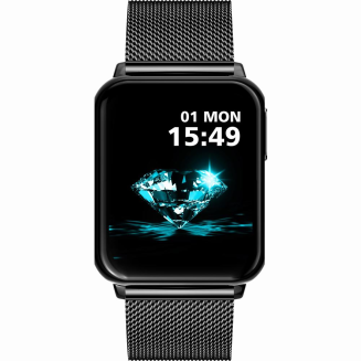 Smartwatch Gravity Czerwono Czarny 2 Paski GT17-10 - 5