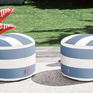 Pufa Fatboy Point Outdoor Stripe Ocean Blue 35x50 cm - 8