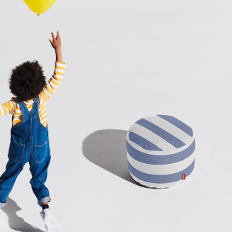 Pufa Fatboy Point Outdoor Stripe Ocean Blue 35x50 cm - 4