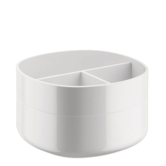 Alessi Birillo bathroom container white - 2