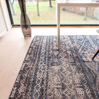 Dywan Louis de Poortere Antiquarian Kilim black rabat - 6