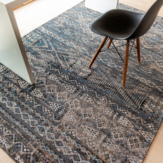 Dywan Louis de Poortere Antiquarian Kilim black rabat - 5