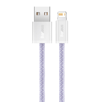 Kabel BASEUS Dynamic 2 USB-A-Lightning 2m (fioletowy) - 3