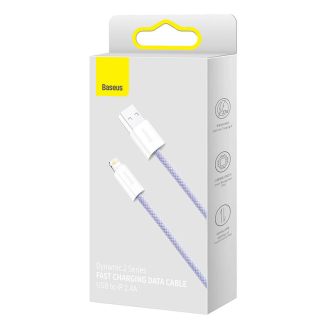 Kabel BASEUS Dynamic 2 USB-A-Lightning 2m (fioletowy) - 4