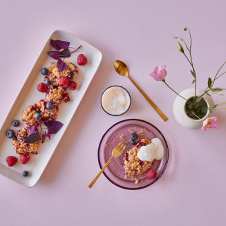 Talerz Bitz Kusintha Pink 18 cm - 2