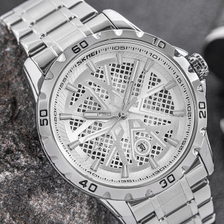 Zegarek Męski Skmei 9337SI + BOX - 5