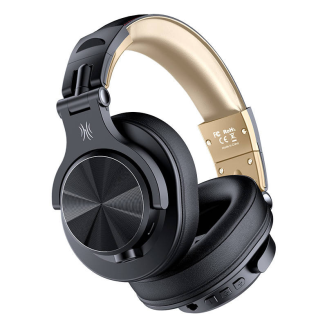  ONEODIO Fusion A70 Wireless Headphones (Gold) - 2