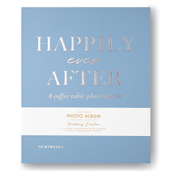Fotoalbum Happily Ever After niebieski L | Printworks