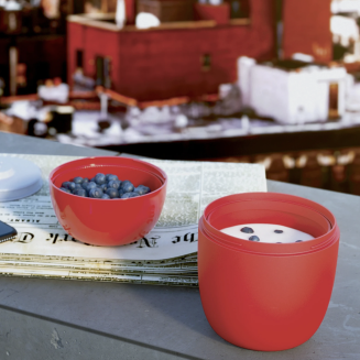 Alessi Food à Porter lunch box, blue - 2