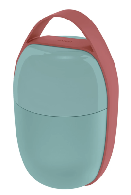 Alessi Food à Porter lunch box, blue