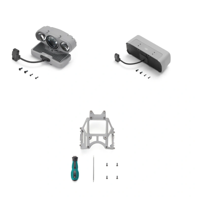 Zestaw Oświetlenie DJI AL2D + Głośnik DJI AS2D z uchwytem montażowym