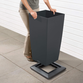 Podstawa do donic Lechuza Cubico 30 biała - 3