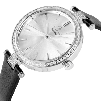 Zegarek Damski Giewont Sapphire Srebrny GW9890-A1 - 2
