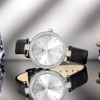 Zegarek Damski Giewont Sapphire Srebrny GW9890-A1 - 7