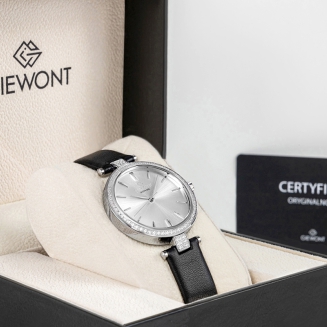 Zegarek Damski Giewont Sapphire Srebrny GW9890-A1 - 9