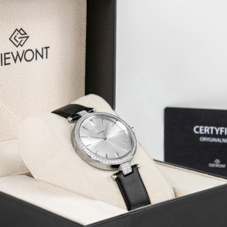 Zegarek Damski Giewont Sapphire Srebrny GW9890-A1 - 9