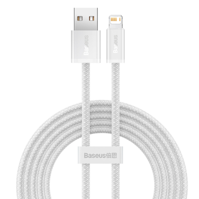Kabel BASEUS Dynamic USB-A-Lightning 2m (biały)