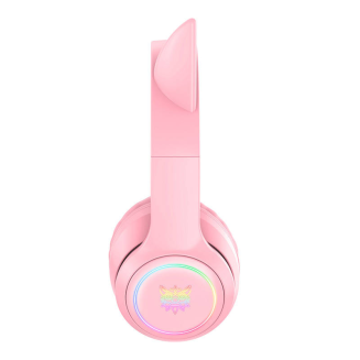  ONIKUMA B90 Gaming Headphones (Pink) - 4