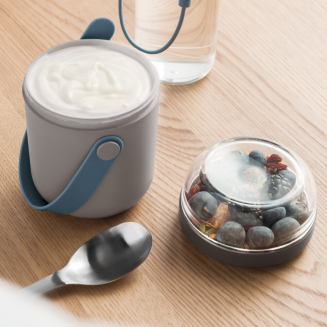 BergHOFF | Podwójny pojemnik obiadowy szary - 2