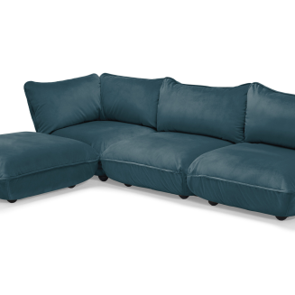 Sofa narożna Fatboy Sumo Corner Sofa Velvet Petrol - 2