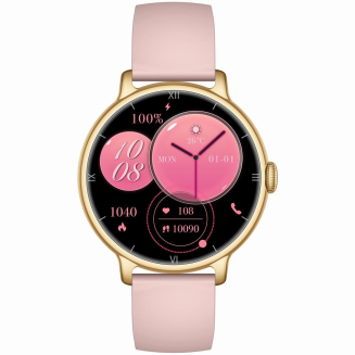 Smartwatch Gravity Złoty Pasek + Bransoleta GT33-1 - 7