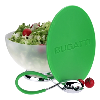  Casa Bugatti Molla Kiss salad tongs, black - 3